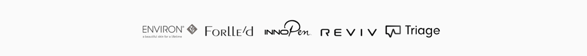 skinhealth brands partner logo banner